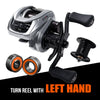 Seasir M1 Ultralight BFS Baitcasting Reel 135g 10+1BB 7.6:1 2 Spools