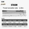 TSURINOYA LURE VALLEY Travel rod 5 Section Expedition Fishing Rod 1.98m 2.08m 2.28m 2.44m 2.7m FUJI Guide Spinning Casting Rod