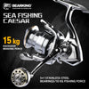 BearKing Caesar Series Spinning Reel 5+1BB 5.2:1 245g 15Kg Max Drag