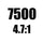 7500