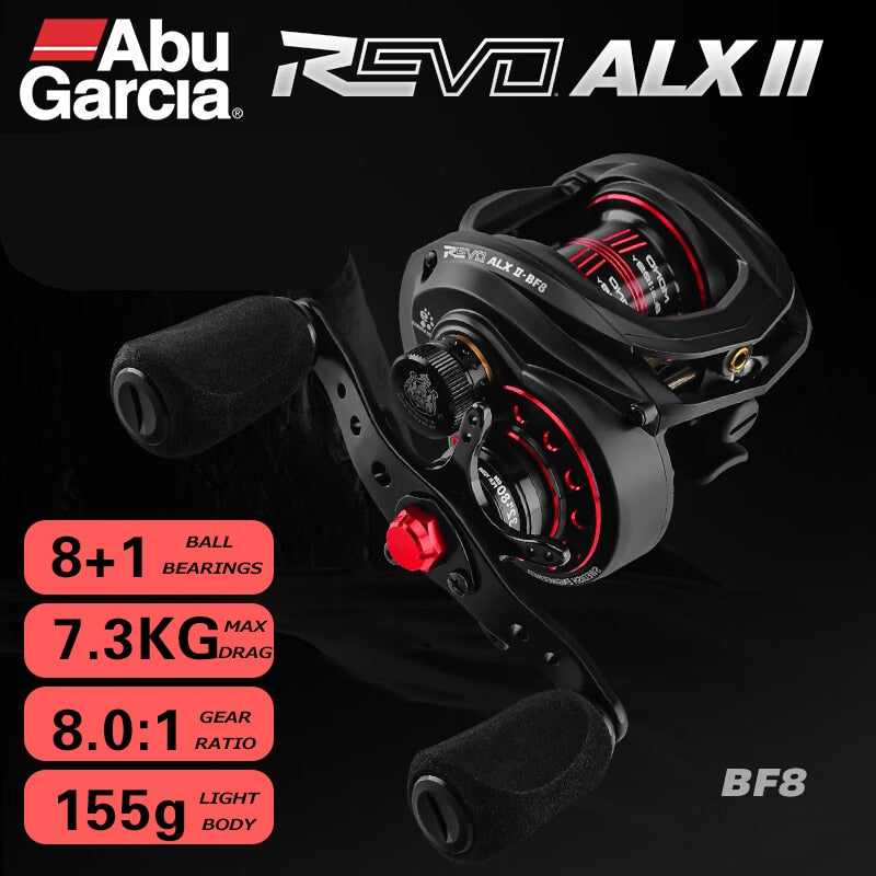 Abu Garcia - The all-new Revo ALX has 8 stainless steel HPCR