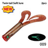 Hunthouse Twin Tail Trailer Soft Plastic Grub Lure 145mm 21.7g 3PCS