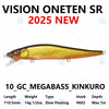 Megabass VISION ONETEN SR 110mm Slow Floating Minnow Jerkbait