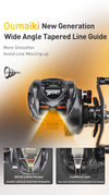 Histar Giu 99 Carbon BFS Baitcasting Reel 8.1:1 4KG Drag Power