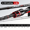 Histar MS-X Limited Series Full Carbon Casting/Spinning Rod 2Tips M/MF 2PC 2.1-2.46m M/MH/L/ML