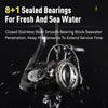 Kingdom Micro Fly PRO Spinning Reel 160g Utra light 8+1BB 8KG Max Drag 5.2:1