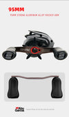 Abu Garcis Revo5 SX Rocket Baitcasting Reel (2023 Model) 9.0:1 Ratio 9+1BB 8.1Kg Max Drag