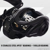 Abu Garcia Zenon X Baitcasting Reel 8+1BB 6.8-8.0:1 Ratio Carbon Matrix Drag