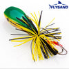 FLYSAND Frog Lures 9g Fishing Lures Floating Weedless Lure with Double Sharp Hooks Baits Simulation Frog Snake Head Lures