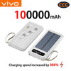 VIVO 200000mAh Large Capacity 4In1 Solar Power Bank