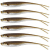 Dr.Fish Soft Plastic Minnow 3 Sizes 5/6Pcs