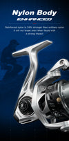 Seasir Cyberron Spining Reel 5.7:1 5+1BB Max Drag 13kg Power Handle