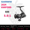 Shimano VANFORD (2023) Spinning Reel 6/7+1BB 5.1 5.6 5.8 6.0 6.3 6.4