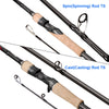 Obei Hurricane Casting/Spinning Rod 2-4PC M/ML/MH/H 1.8/2.1/2.4/2.7/3.0m