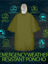 LIFE Emergency Survival Waterproof Poncho