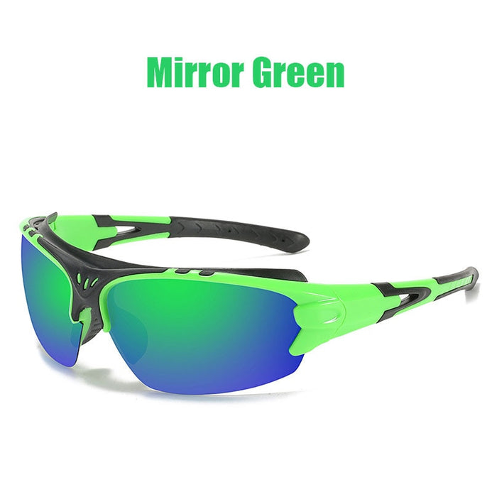 Square Frame Polarized Uv400 Sunglasses Polarised Sports Driving Women Men Sun Glasses green