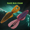 KesFishing RB100 6Pcs/Lot 8.2g Soft Plastic Rage Bug Craw