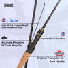 Kingdom KO-II 1.8m-2.28m Ultra Light 2PC Spinning/Casting Rod