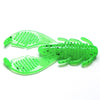 B&U 3/15Pcs WANGDAO01 50mm 1.3g Sinking Soft Plastic Craw Lure