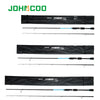 JOHNCOO Voria 1.98m/ 2.1m/2.4m ML M MH 2PC Fast Action Spinning Fishing Rod