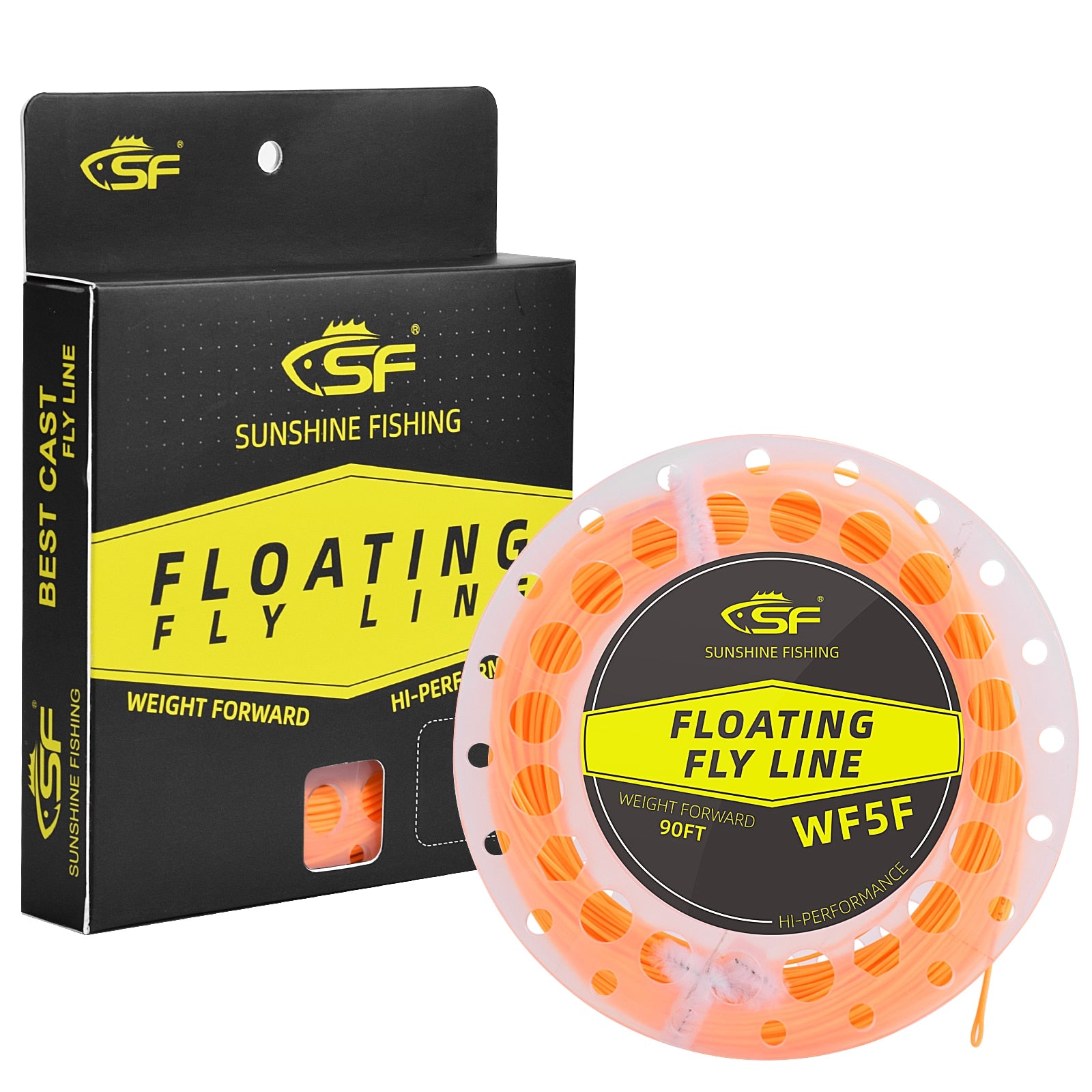 SF Fly Fishing Floating Line (Fluo Yellow) – Sunshine Fishing Store