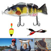 Robotic 4 Segment Auto Swimming USB Fishing Lure - 1PC