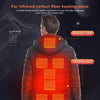 Mens 9 Zone USB Winter Heated Jacket