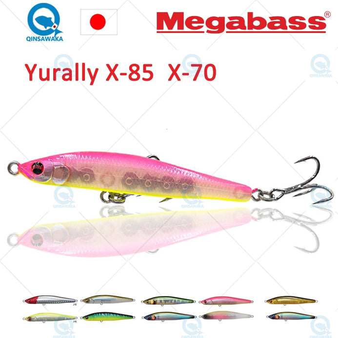Megabass Yurally X85 X75 Long Casting Lipless Jerkbait – Pro