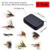 MNFT 32/40/56Pcs/Box Dry/Wet Trout Nymph Fly Fishing Lure