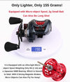 PureLure Q13 155g 4.5KG Drag 7.3:1 Baitcasting Reel