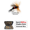 Wet/Dry Trout Fly Fishing Flies Collection 32-112Pcs