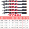 Sougayilang SG4A 1.8m-3.0m Telescopic Fishing Rod