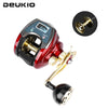 Deukio MJ3000 6.4:1 6+1BB Max Drag 20kg Digital Display Electronic Baitcasting Reel