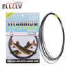 Kink-Resistant Nickel Titanium Fishing Leader - 6LB-124LB 15ft/4.6m