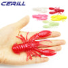 Cerill 5Pcs/Lot 9cm 12g Soft Plastic Crawfish Lure