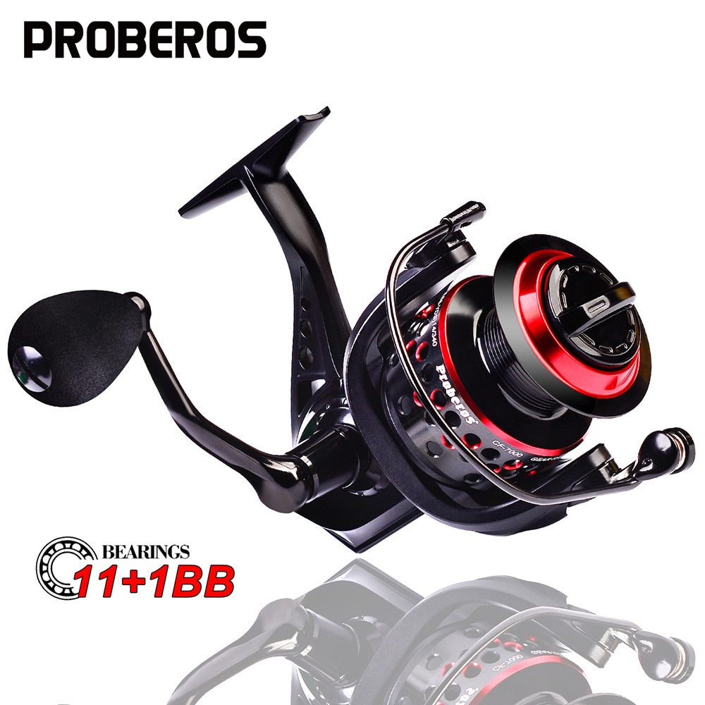 ProBeros CF Series 11-21KG Max Drag 11+1BB 5.0:1 Spinning Reel – Pro Tackle  World