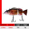 ODS Lures 10CM USB Rechargeable Robotic Swimming Lures