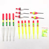 1 set (15Pcs) Vertical Buoy Fishing Float Set