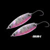 Goture 2pcs/pack 3cm/2.8g or 3.5cm/4g Micro Fishing Spoon Lure