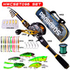 ProBeros 2.1m Telescopic Baitcasting Rod + Reel Combo Set