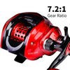 ProBeros HW100RL 7.2:1 10 KG Max Drag Baitcasting Reel