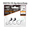 Kingdom 3.5g 5.5g 7.5g 10.5g Jig Head Series Fishing Hooks