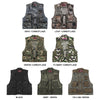 Multicolor Camo Quick Dry Fishing Vest