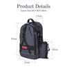 Noeby Multifunctional Waterproof Nylon Tackle Backpack