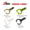 Z-Man FINESSE FROGZ 3pcs/bag 70mm 4 Colors Soft Plastic Frogs