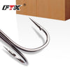 FTK 10-20pcs 2 4 6 1/0 2/0 3/0# Double Frog Fishing Hooks