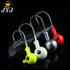 JYJ 10pcs/Lot 3.5g 5g 7g 10g 12g 14g 18g Colored Jig Head Hook