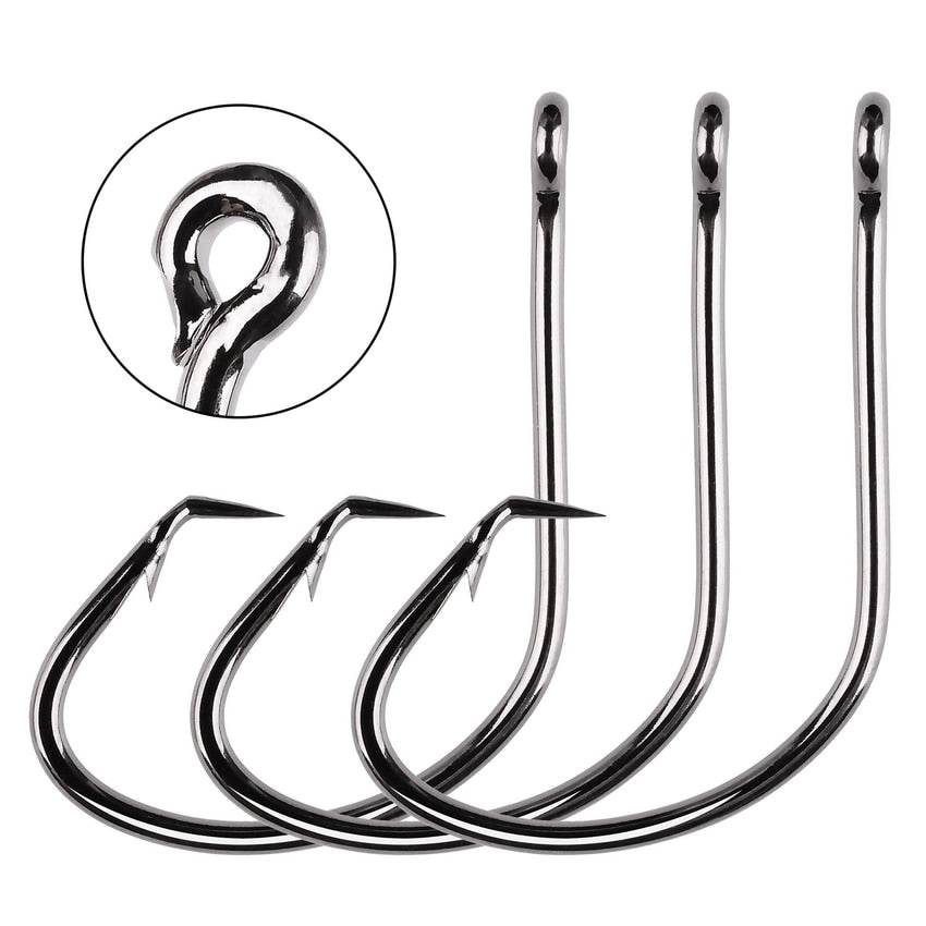 High Carbon Steel Circle Hook - 20PC – Pro Tackle World