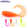 Cerill Soft Plastic Grub 10Pcs/Lot