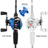 Sougayilang  7.2:1 Gear Ratio 18+1BB Baitcasting Reel